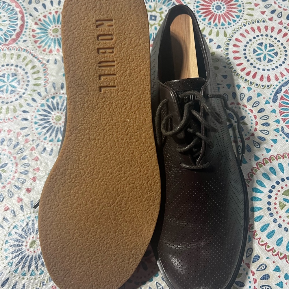 NO Bull leather dress shoes - brown